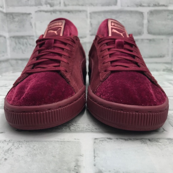 PUMA Suede Classic Velvet Cordovan - Picture 2 of 8